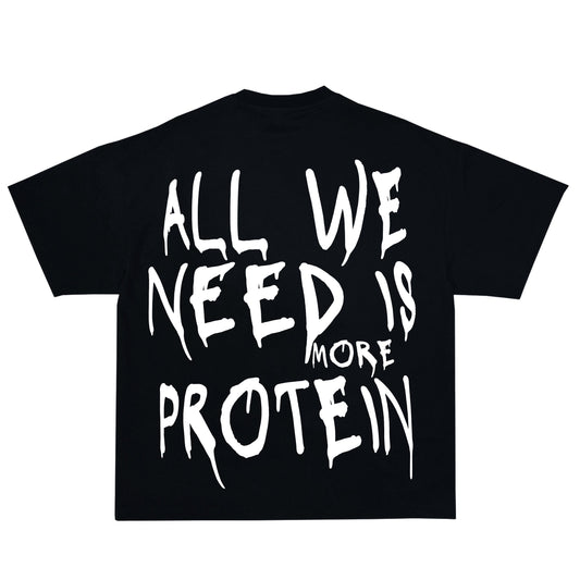 All we need is more protein black/white