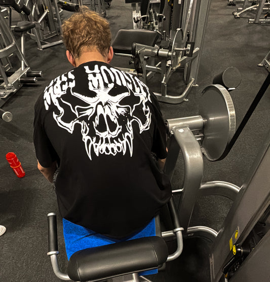 MASS MONSTER – OVERSIZE TEE (ČERNÁ)